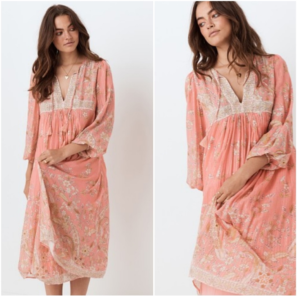 Free People X Spell And The Gypsy Hendrix Boho Dress